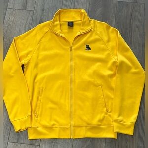 Yellow OVO tracksuit jacket size Large